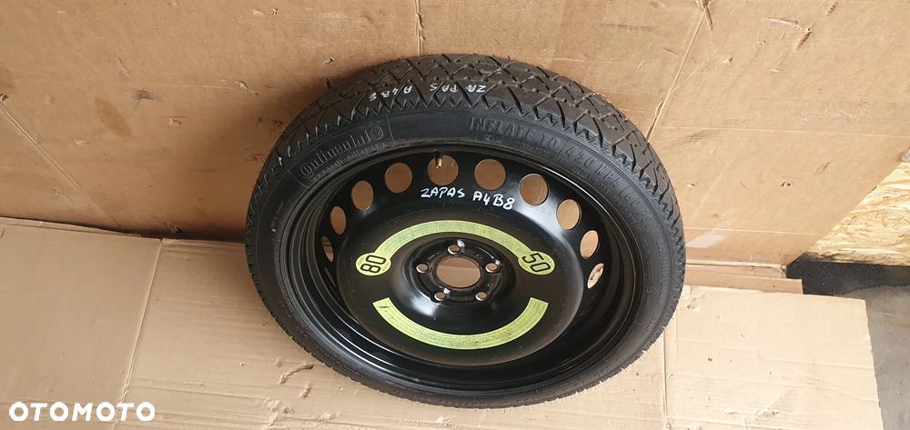 Koło zapasowe dojazdówka zapas 8K0601027 R19 T125/70 5x112 4j et 29 2190900 - 2