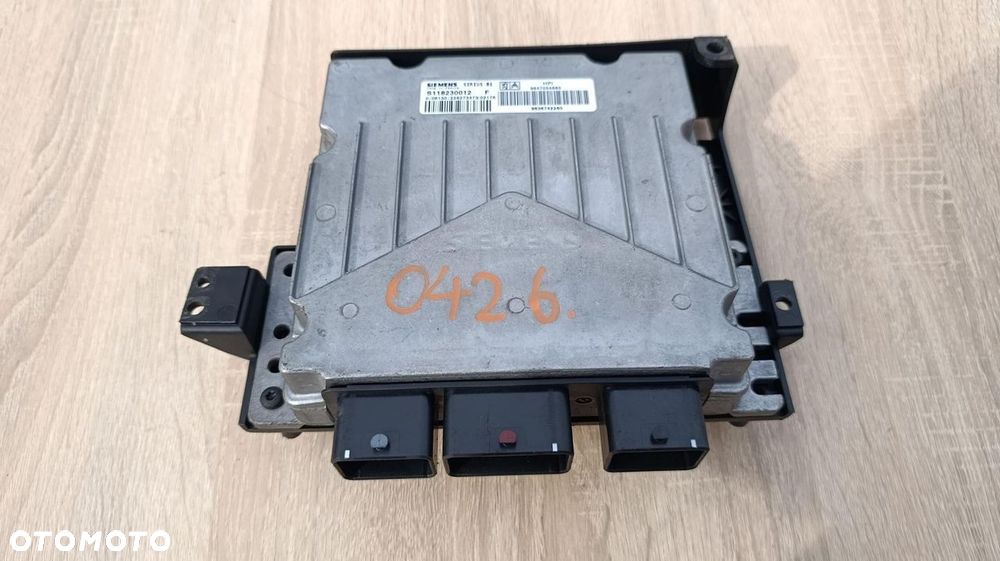 STEROWNIK SILNIKA KOMPUTER CITROEN C5 X7 2010 HPI S118230012 - 3