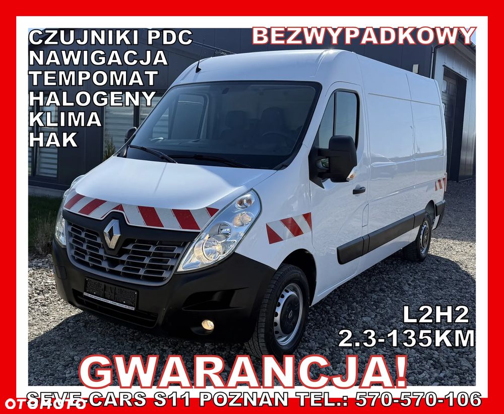 Renault MASTER L2H2 klima, hak,navi, tempomat czujniki pdc halogeny - 1