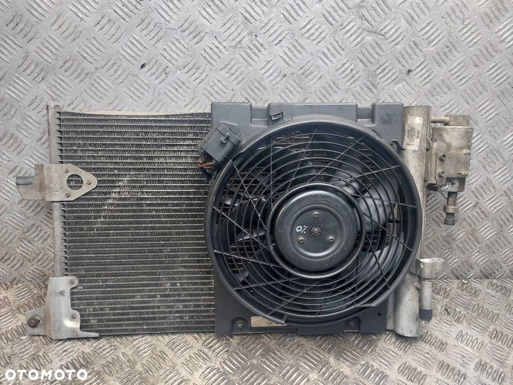 CHŁODNICA KLIMATYZACJI + WENTYLATOR OPEL ZAFIRA A 2.0 DTL - 1