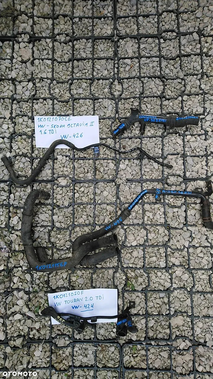 VW AUDI SEAT SKODA MAGISTRALA RURKA WODNA RURKA WODY RURA WODY - 21