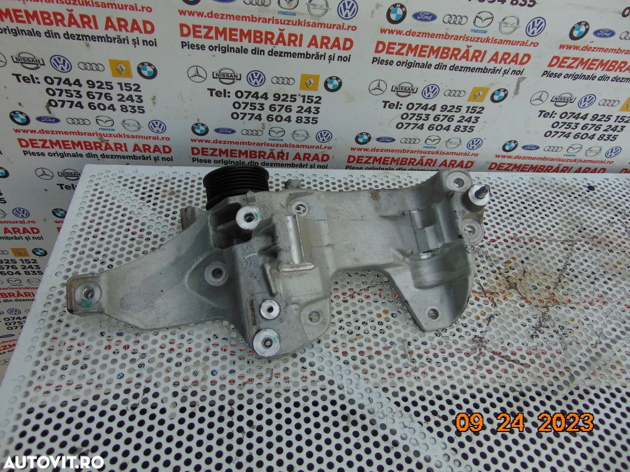 Suport compresor peugeot 1.6 hibrid DS Opel Citroen 308 3008 508 5008 c4 c5 aircross grandland ds5 - 1