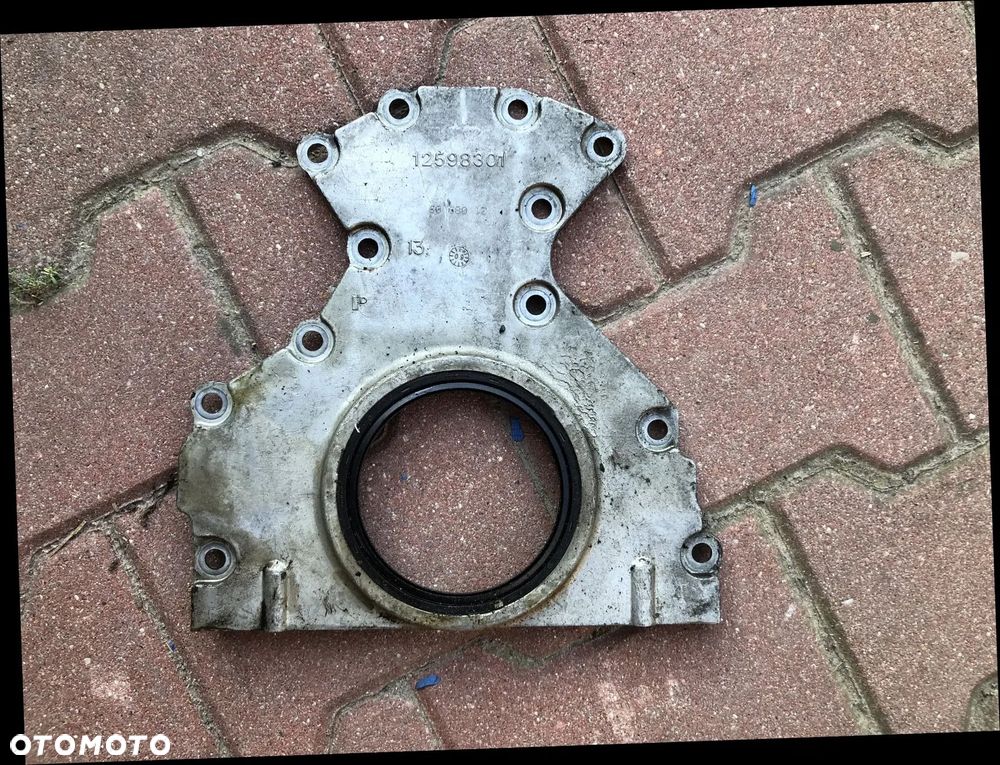 CADILLAC ESCALADE III 6,2 V8 2006-2014 CHEVROLET CAMARO SS 6,2 V8 2009-2015 LS3 DEKIEL SILNIKA OBUDOWA TYLNY USZCZELNIACZ WAŁU KORBOWEGO USZCZELKA - 1
