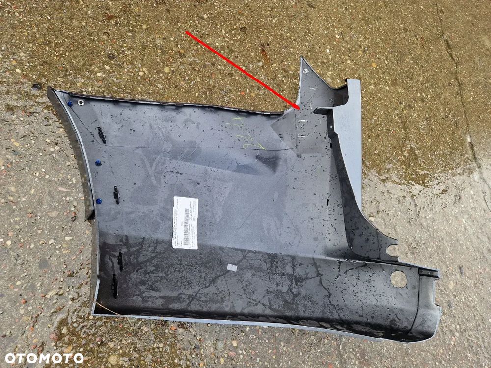 Ford Transit Turneo Custom Sport lifting 17- zderzak tylny prawy J7 - 2