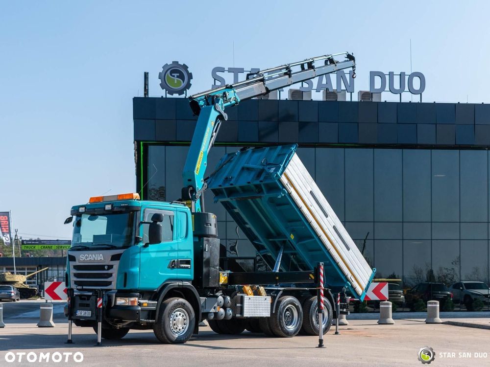 Scania G480 6x4 PALFINGER PK 34002 SH HDS Żuraw Wywrotka - 2