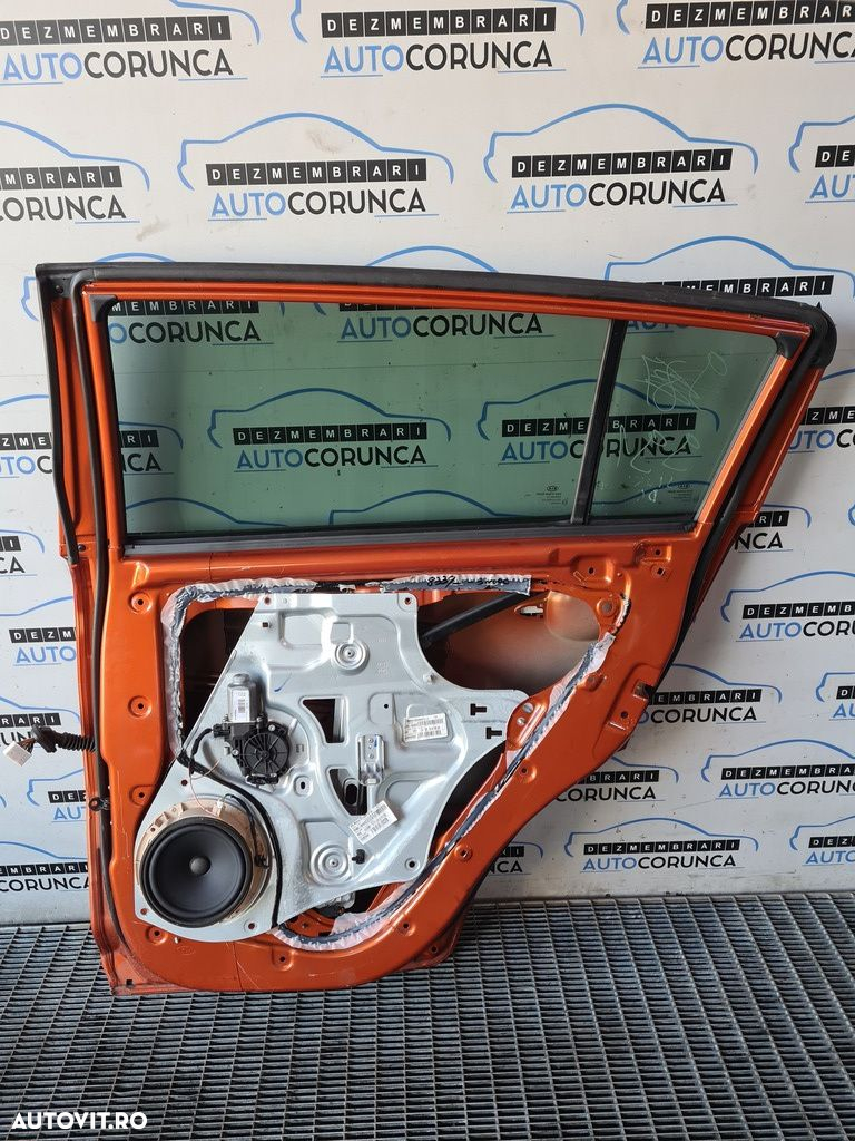 Usa Dreapta Spate Kia Sportage III 2010 - 2016 SUV 4 Usi PORTOCALIU DM (991) ZGÂRIATA - 6