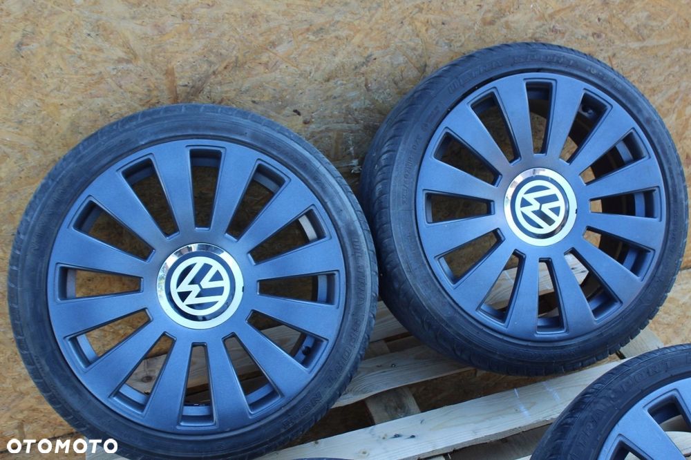 Felgi alufelgi koła VW AUDI SKODA 18" 8j et35 225/40 odnowione 5x112 5x100 - 3