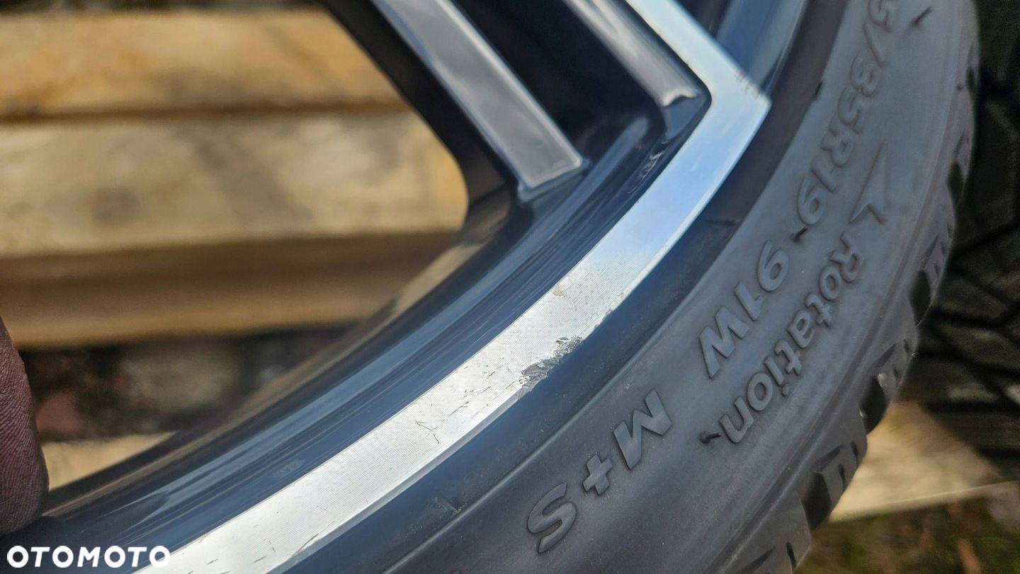 FELGI AUDI A4 A5 19" 8.5J ET45 OPONA 235/35/19 2022 Rok 7MM ZAMIENNIK - 4