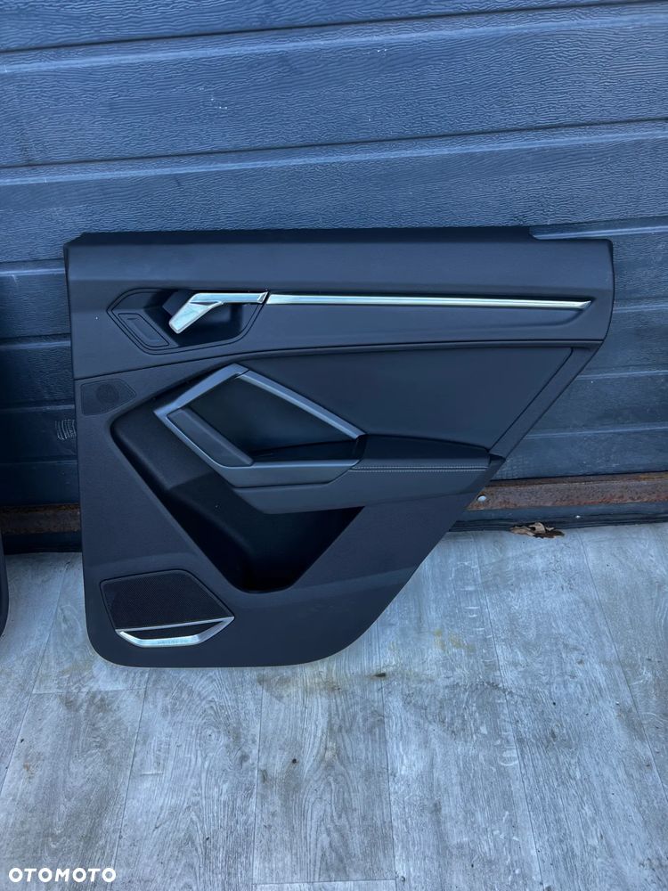 BOCZEK TAPICERKA BOCZKI TAPICERKA DRZWI AUDI Q3 II 83A SPORTBACK S-LINE B&O - 3