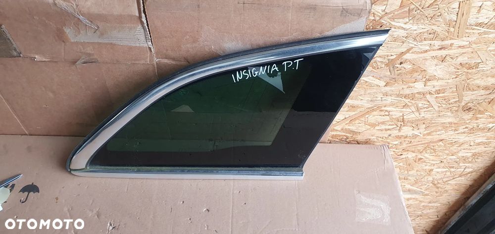 Szyba prawy tył tylna prawa karoseryjna Opel Insignia A Kombi - 2