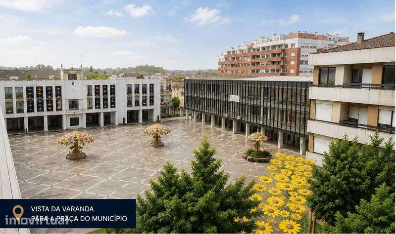 T3 com 156,8 m² na Praça do Município | Elevador + Lugar de Garagem - Grande imagem: 2/5