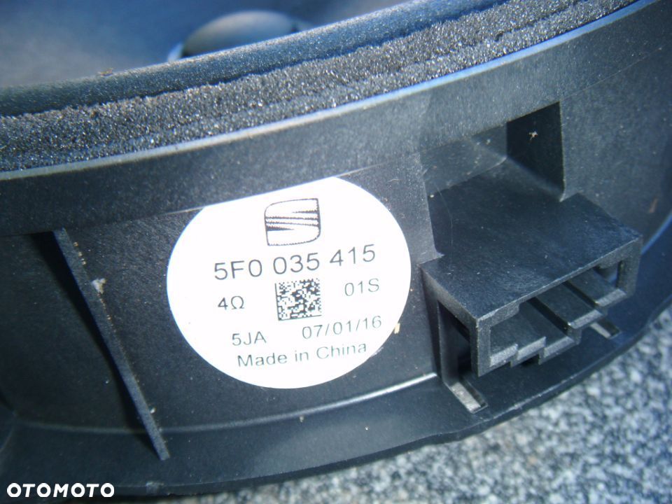 seat leon III 5F0 16r  głośniki w drzwi przód komplet 2szt  5f0035415 - 2