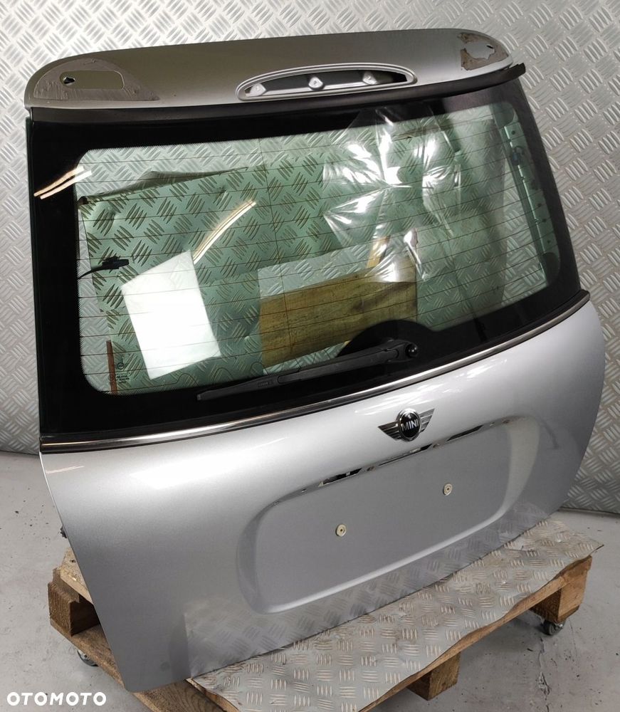 klapa bagażnika tył tylna srebrna szyba silniczek MINI COOPER S R50 R53 - 3