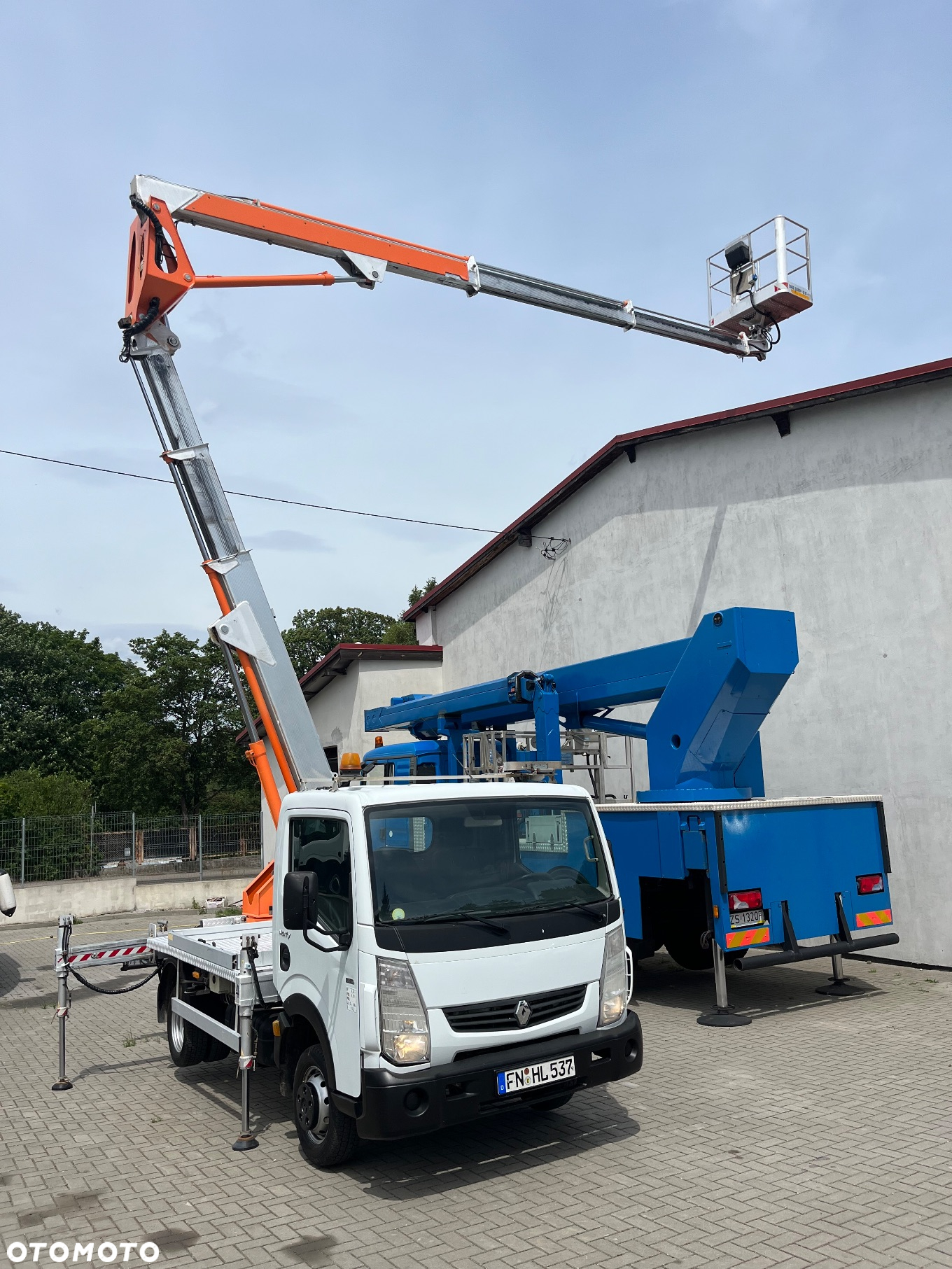 Renault Podnośnik Koszowy Multitel mx210 21 Metrów 10 w Bok jak Wumag Ruthmann Gsr - 29