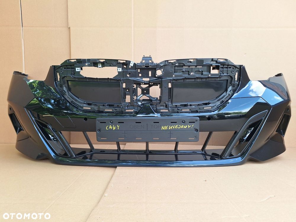BMW 5 G60 G61 M-PAKIET 23- KOLOR: CARBONSCHWARZ NIE KLEJONY! B.ŁADNY! ZDERZAK PRZÓD PRZEDNI ORYG BMW 51118084653 WYSYŁKA