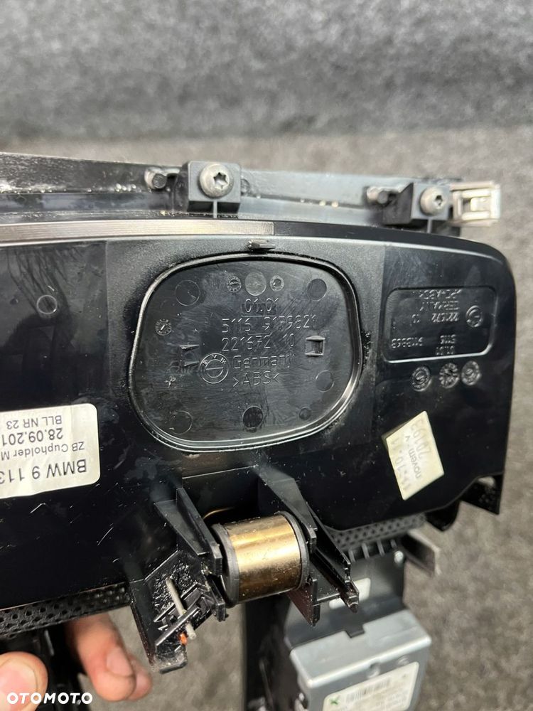 bmw f01 seria 7 ramka lewarka zmiany biegów 9113863 11419110 - 11