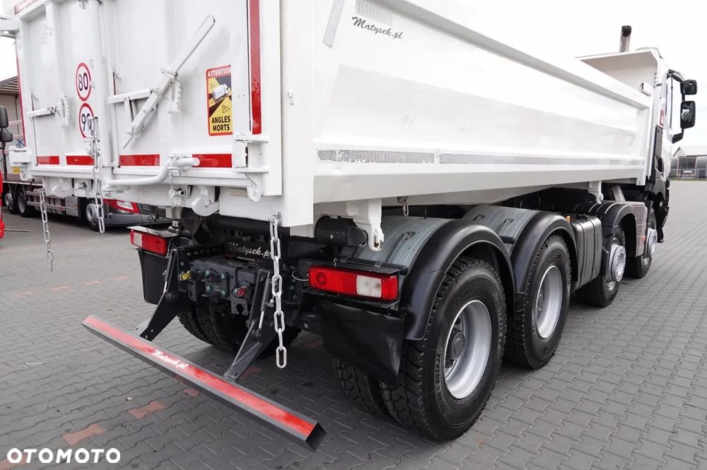 Renault C 460 / 8x4 / WYWROTKA / HYDROBURTA / BORDMATIC / EURO 6 / OPONY 100% / SPROWADZONY / PO KONTRAKCIE SERWISOWYM - 18