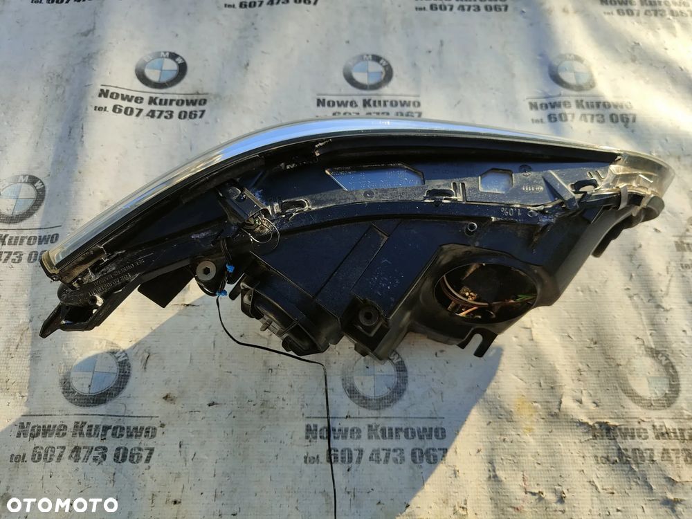 BMW E60 E61 Lampa przednia lewa zwykła H7 przed lift - 5