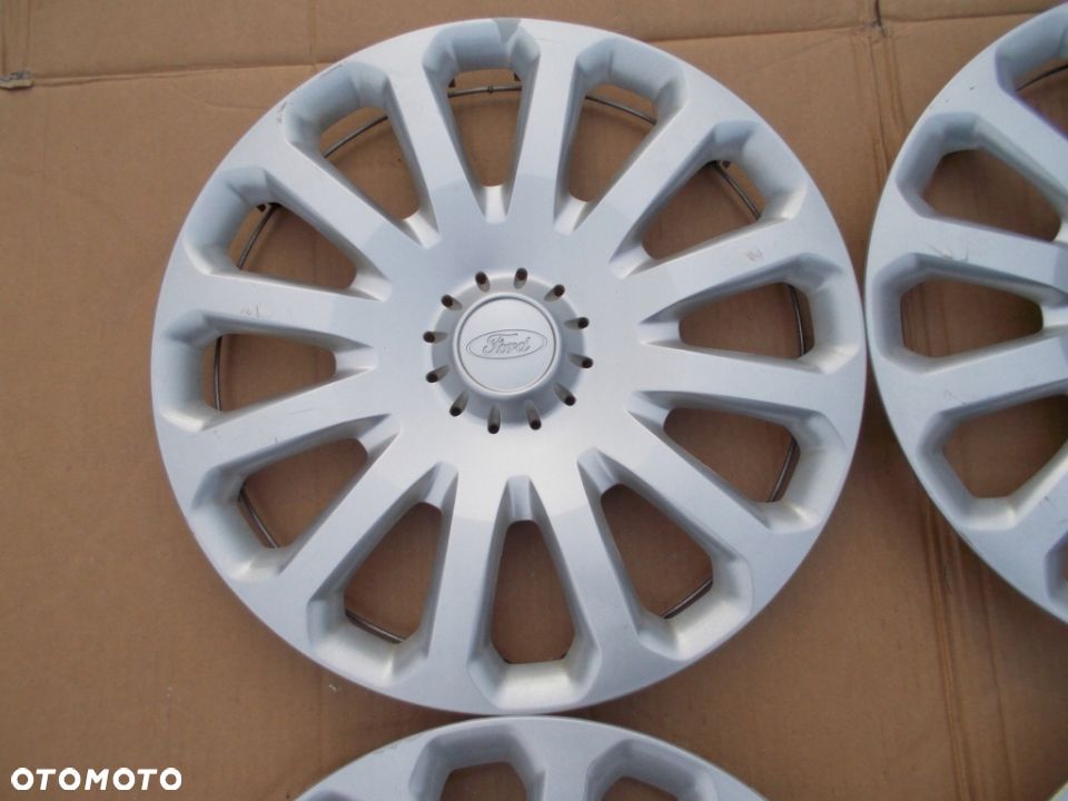 4x Kołpaki 15 Ford Focus Fiesta MK7 MK8 C-MAX Ecosport Transit Curier - 6