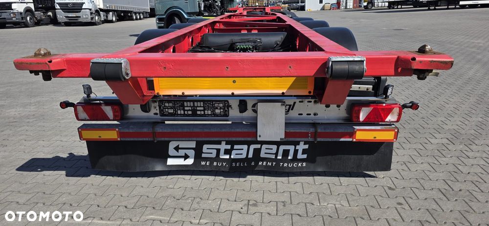Fliegl SDS 01 Naczepa z agregatem pod kontenery 40- stopowe - 5