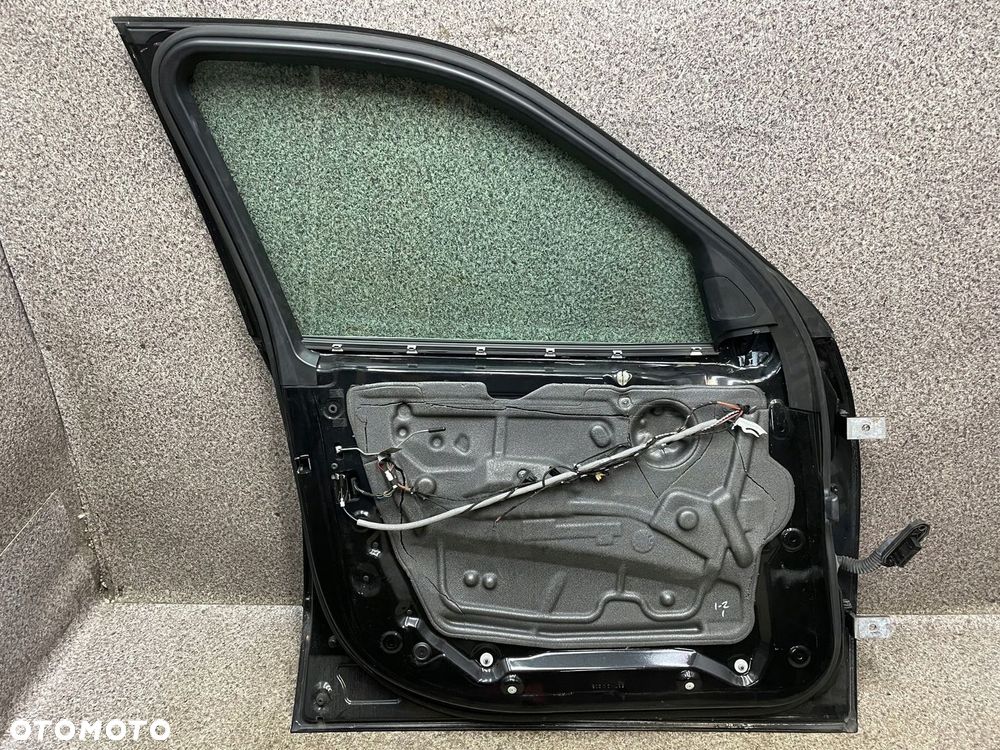 Drzwi lewy przod przednie szyba klamka 475/9 BLACK SAPPHIRE BMW X5 E70 - 9