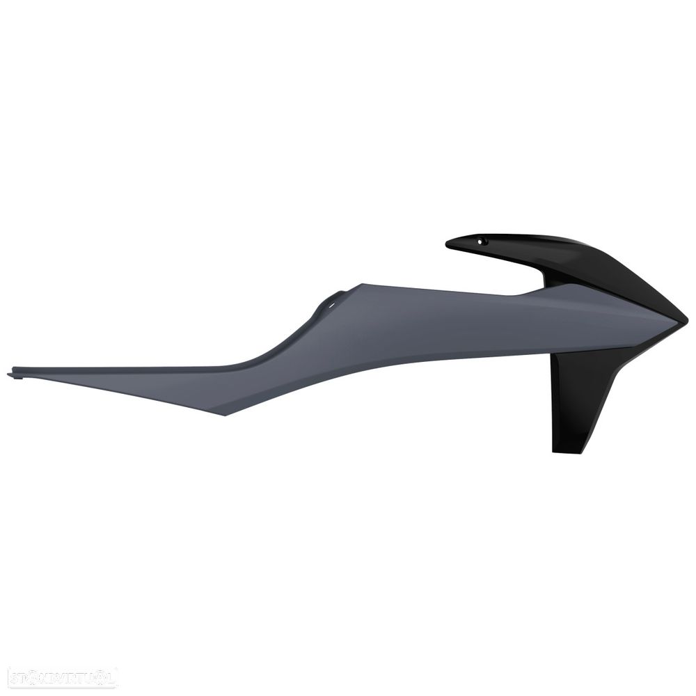 tampas laterais de radiador polisport nardo grey ktm sx - 1