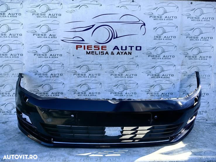 Bara fata Volkswagen Golf 7 an 2013-2017 Gauri pentru 4 senzori si spalatoare faruri - 1