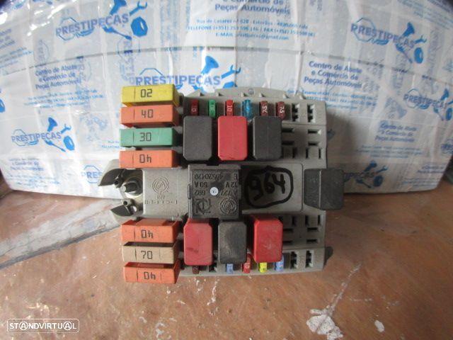 Caixa Fusiveis 51763771 FIAT DOBLO CARGO 1 FASE 2 2009 1.9JTD 105CV 5P BRANCO DELPHI - 1