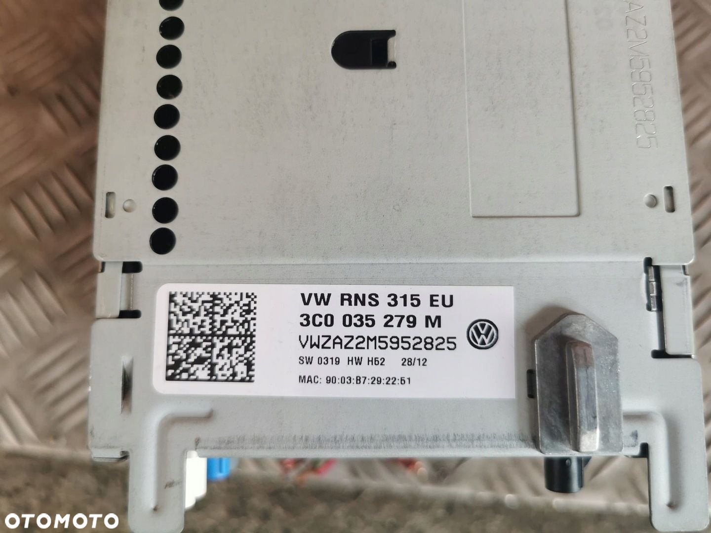 RADIO RNS 315 VW OE 3C0035279M - 3