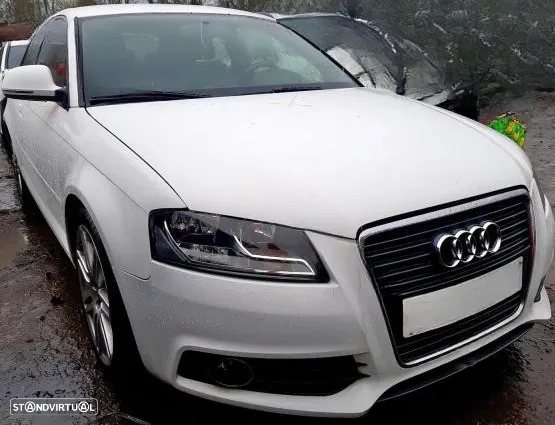 AUDI A3 8P 8P3 S-LINE RESTYLE 3 PORTAS PEÇA PEÇAS FRENTE COMPLETA PORTA PORTAS MALA PARACHOQUES CAPOT FAROLIM FAROLINS AIRBAG JANTE JANTES OTICA OTICAS - 2