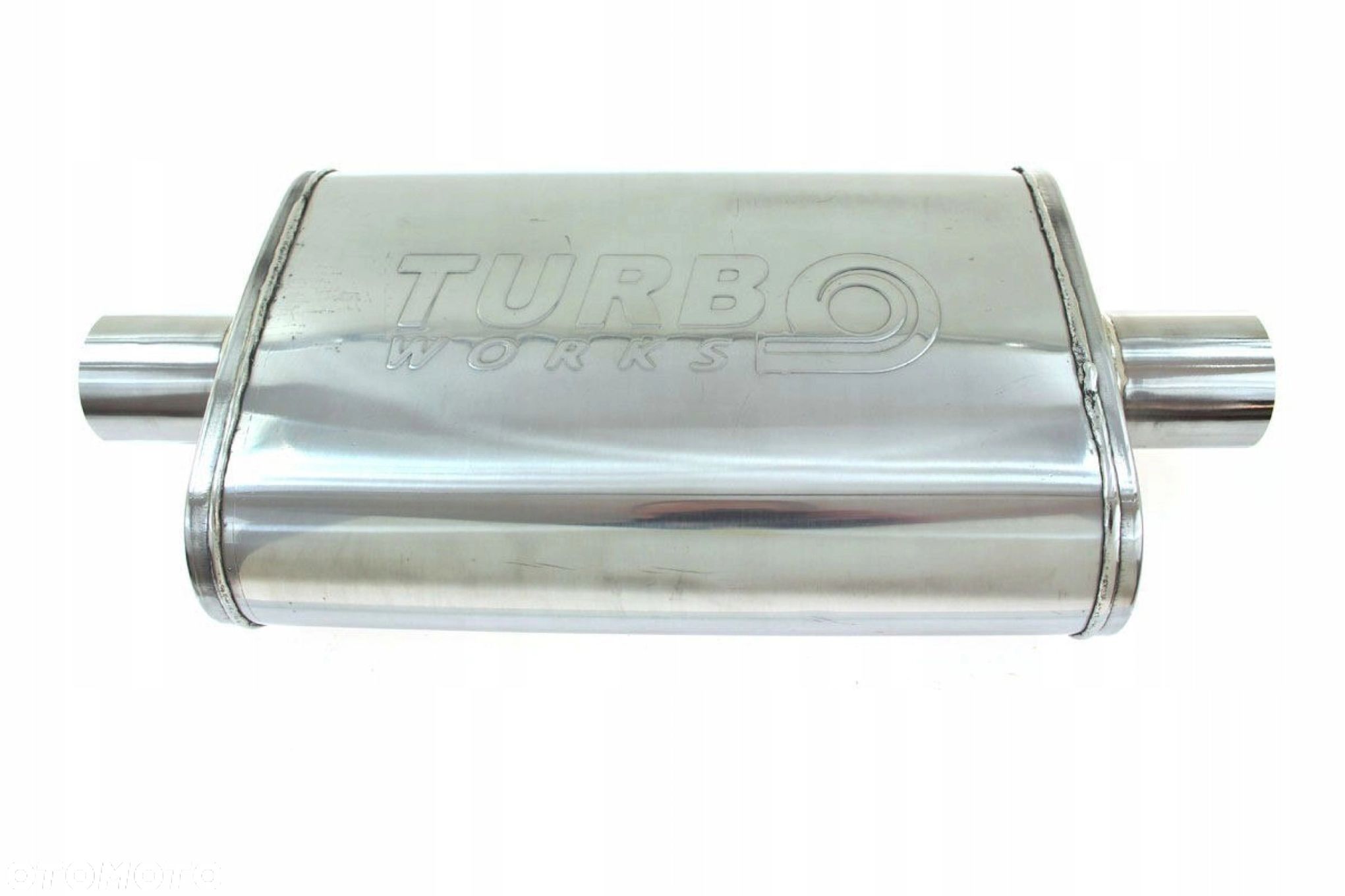 Tłumik Środkowy 70mm TurboWorks LT 304SS - 1