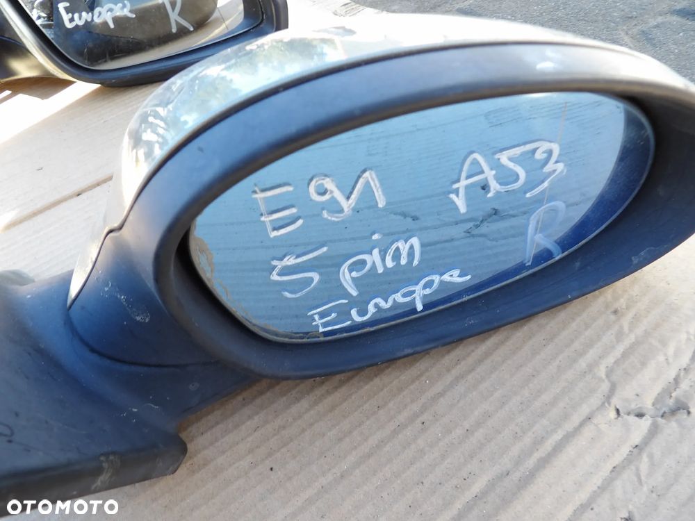 BMW - E91 - KOLOR A53 - 5PIN - LUSTERKO ZEWNĘTRZNE - PRAWE - EUROPA - 2
