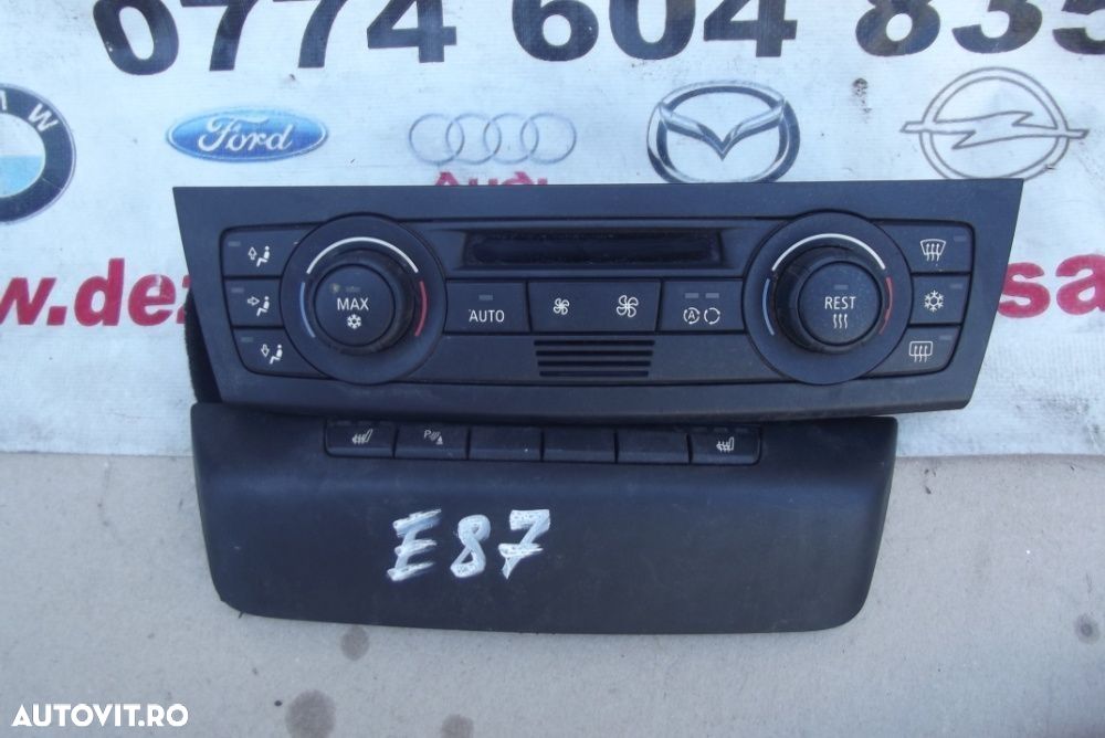 Climatronic BMW E87 seria 1 comenzi AC clima butoane panou dezmembrez - 1