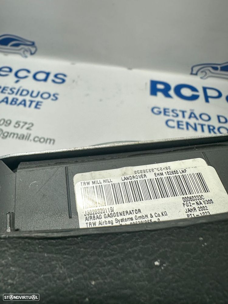 .Airbag Volante Condutor Guiador Original Land Rover Discovery II (L318) EHM102650LNF 1998–2004 - 7