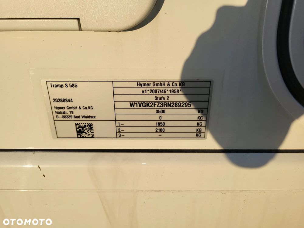 Hymer-Eriba Tramp S 585 - 10