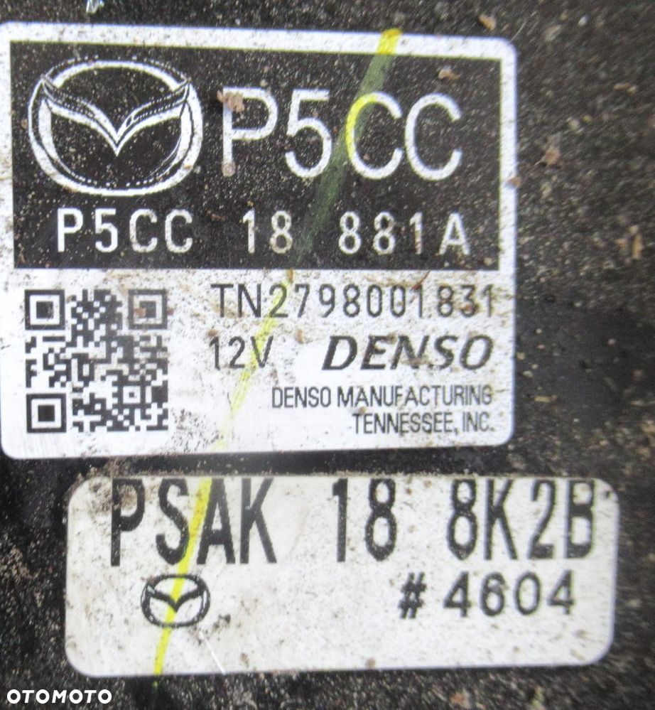 MAZDA 3 III 2.0 KOMPUTER STEROWNIKA SILNIKA P5CC18881A - 3
