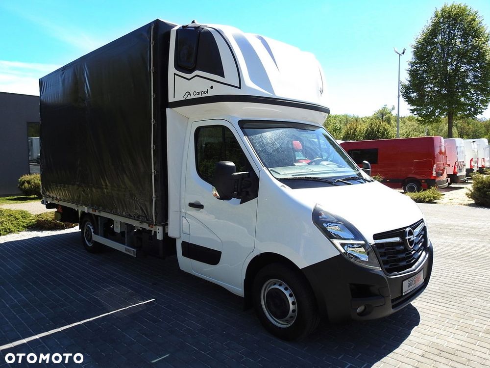 Opel MOVANO PLANDEKA WINDA 9 PALET WEBASTO TEMPOMAT KLIMATYZACJA LEDY PNEUMATYKA  165KM - 5