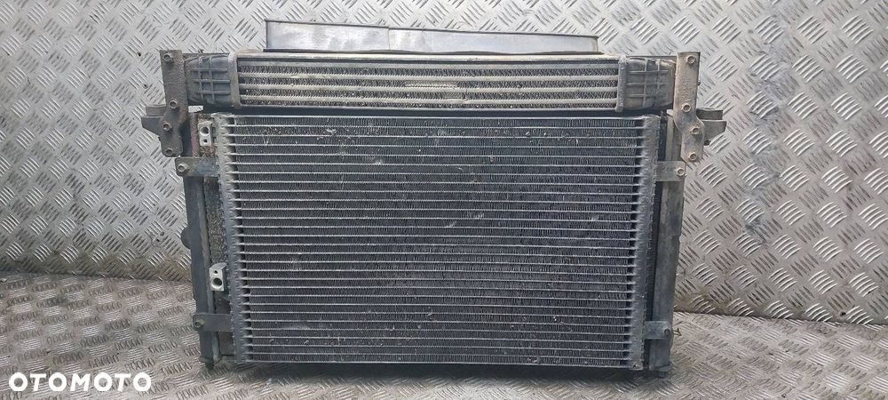 CHŁODNICA WODY + WENTYLATOR VOLKSWAGEN SHARAN  MK1 1.9 TDI - 2