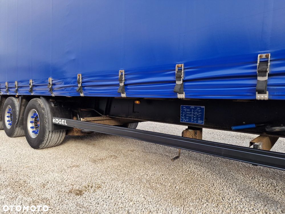 Kögel Naczepa MEGA FIRANKA - OSIE SAF - RAMA ORYGINAŁ - 4