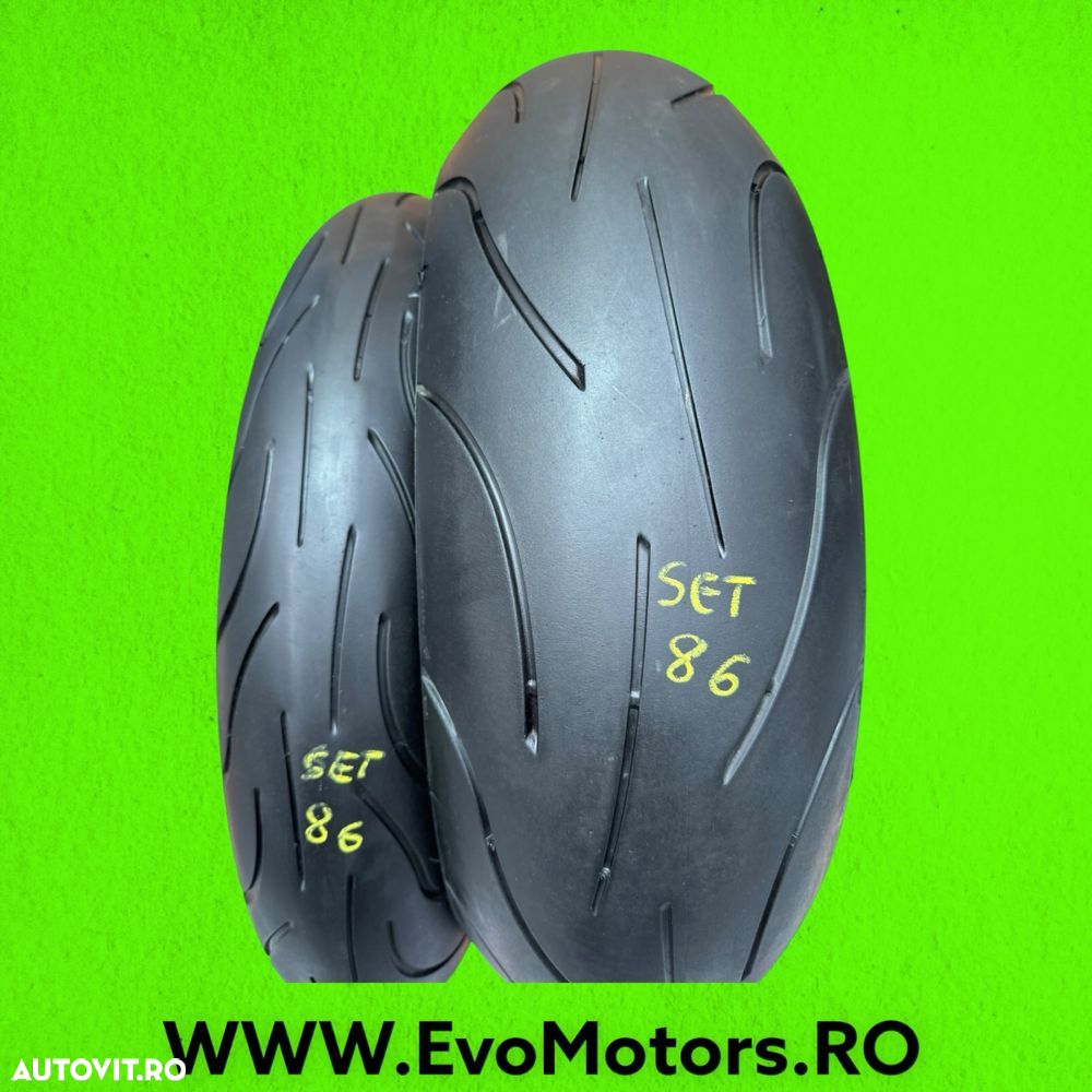 Set Anvelopa Moto 120 70 17 si 180 55 17 Michelin Pilot Power Set86 - 3