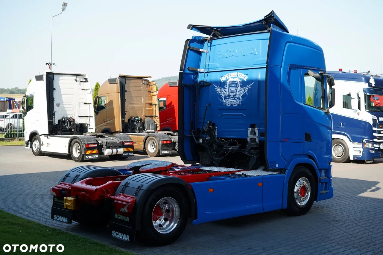Scania S 500 / RETARDER / KLIMA POSTOJOWA / ALUFELGI / PO KONTRAKCIE SERWISOWYM - 9