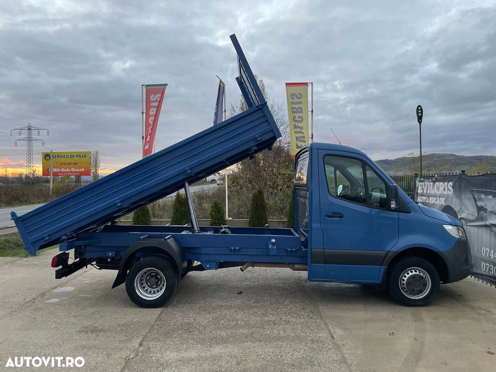 Mercedes-Benz Sprinter BASCULABIL AXA DUBLA SPATE Bena 3.8 m - 18