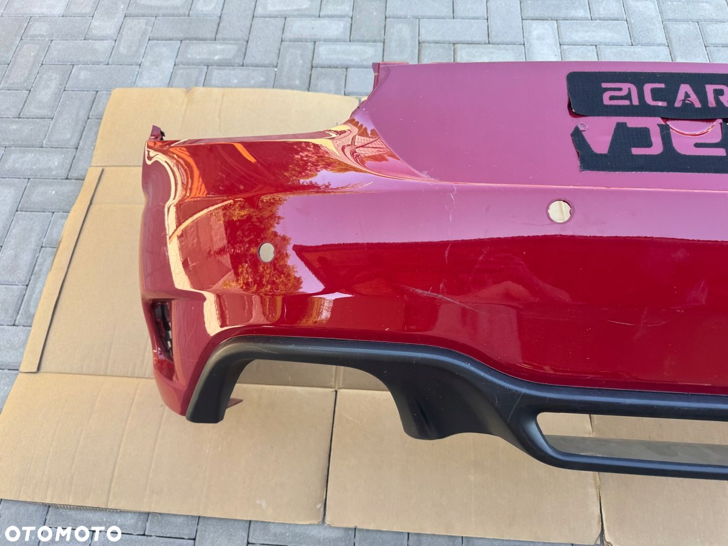 ZDERZAK TYŁ FIAT 124 SPIDER ABARTH ORYGINAŁ NIE KLEJONY - 4
