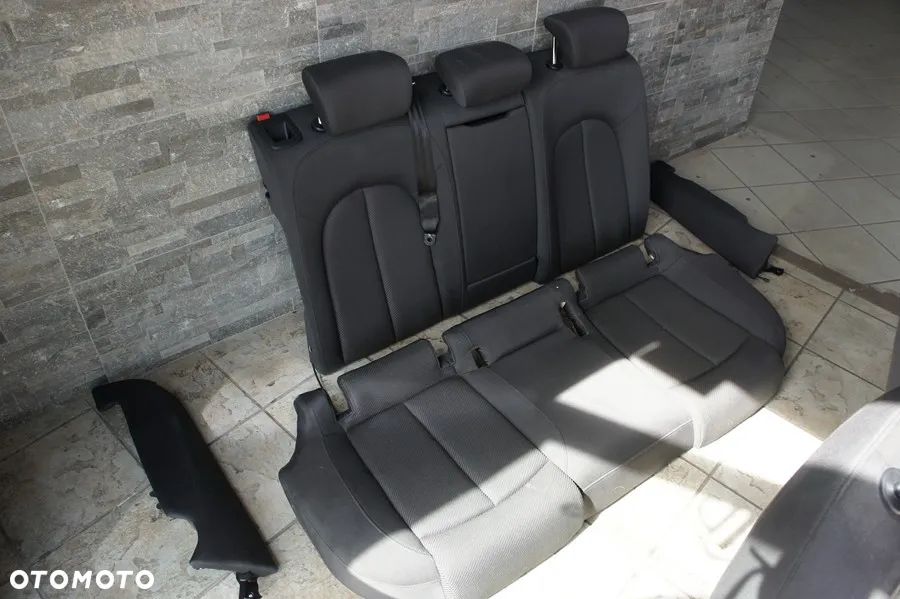 NR 27 Fotele przednie, kanapa tył, podgrzewanie, elekt. lędźwie Audi A6 4G0 - 5