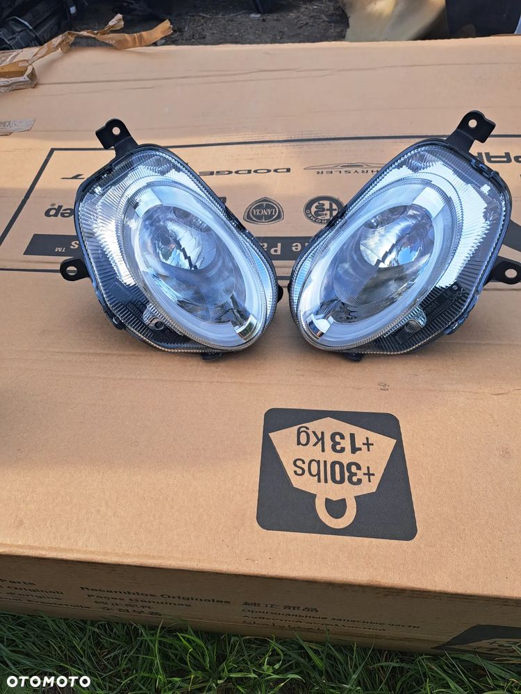 światło do jazdy dziennej prawe lewe Fiat 500 lift 52007766 52007767 Halogen lewy prawy Fiat 500 Lift światła do jazdy dziennej - 2