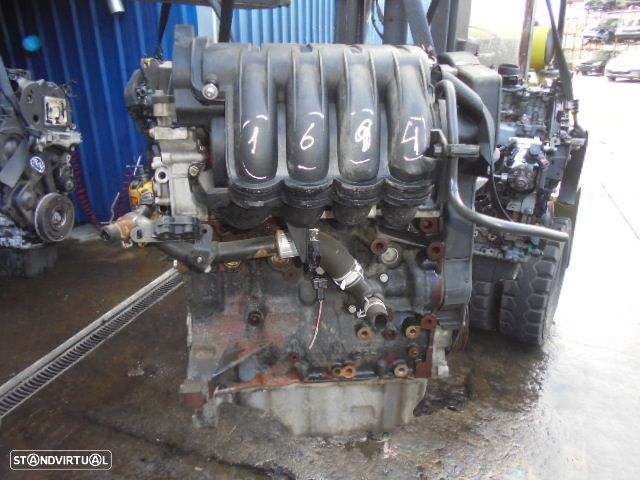 Motor NFU PEUGEOT 206 2001 1.6I 110CV 3P CINZA - 4