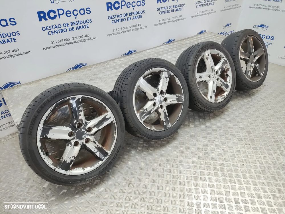 Conjunto Jantes 17 Originais Honda Civic 8 VIII FK 7J ET55 5x114,3J - 3