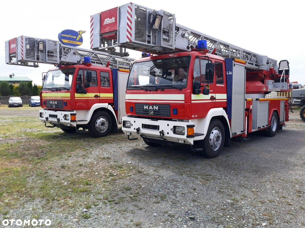 MAN Man 15,280 Straż pożarna drabina Strażacka zwyżka podnośnik Metz M2005 - 35