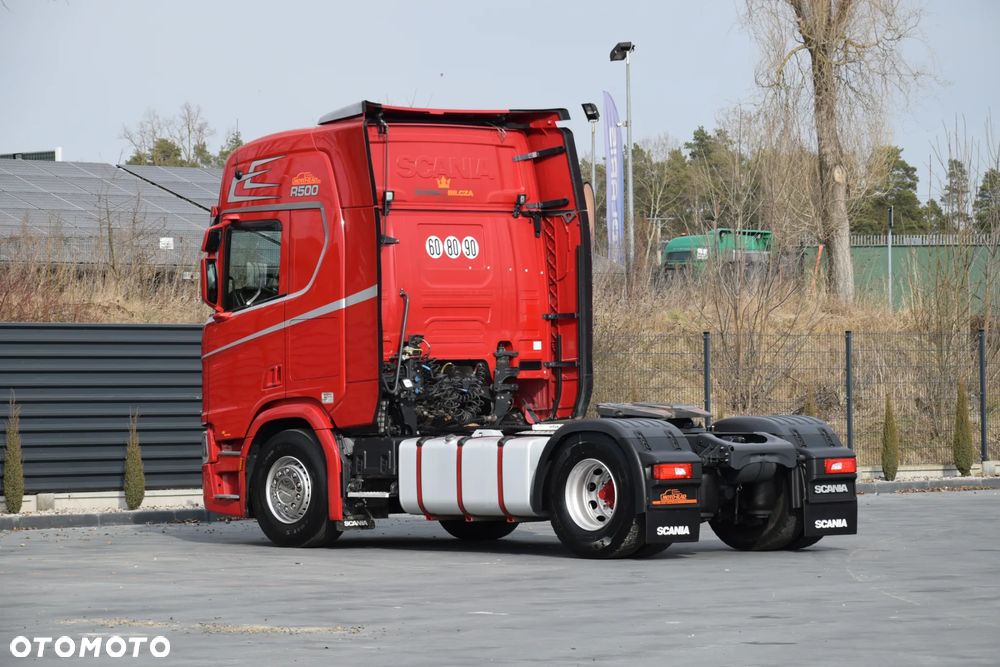 Scania R500 / FULL AIRMATIC / HYDRAULIKA / RETARDER / KLIMATYZACJA POSTOJOWA / ACC / KLIMA / FULL LEDY / 2021 / SERWISOWANA / SPROWADZONA - 7