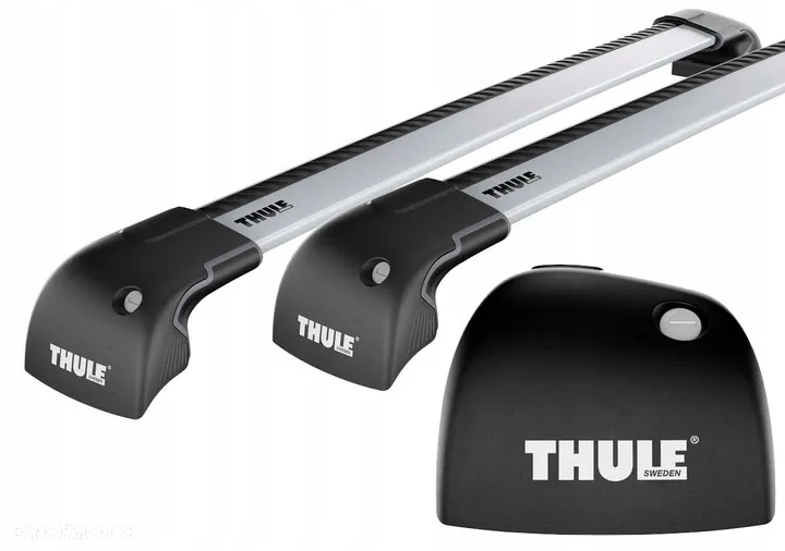NIssan X-trail 2001-06 Thule Wingbar Edge Alu NOWY - 4
